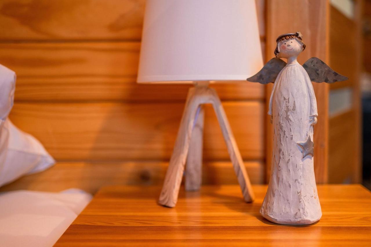 Domki Widokowe Wooden Luxury Chalet & Jacuzzi ゾンプ エクステリア 写真