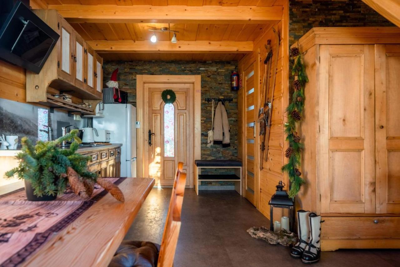 Domki Widokowe Wooden Luxury Chalet & Jacuzzi ゾンプ エクステリア 写真