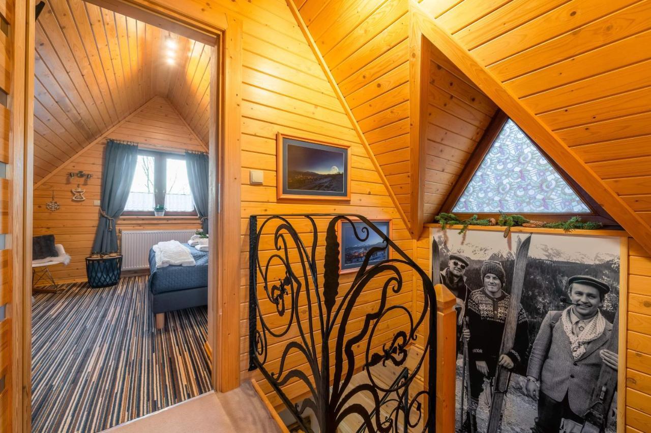 Domki Widokowe Wooden Luxury Chalet & Jacuzzi ゾンプ エクステリア 写真